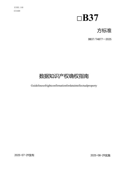 数据知识产权确权指南_地方标准.docx