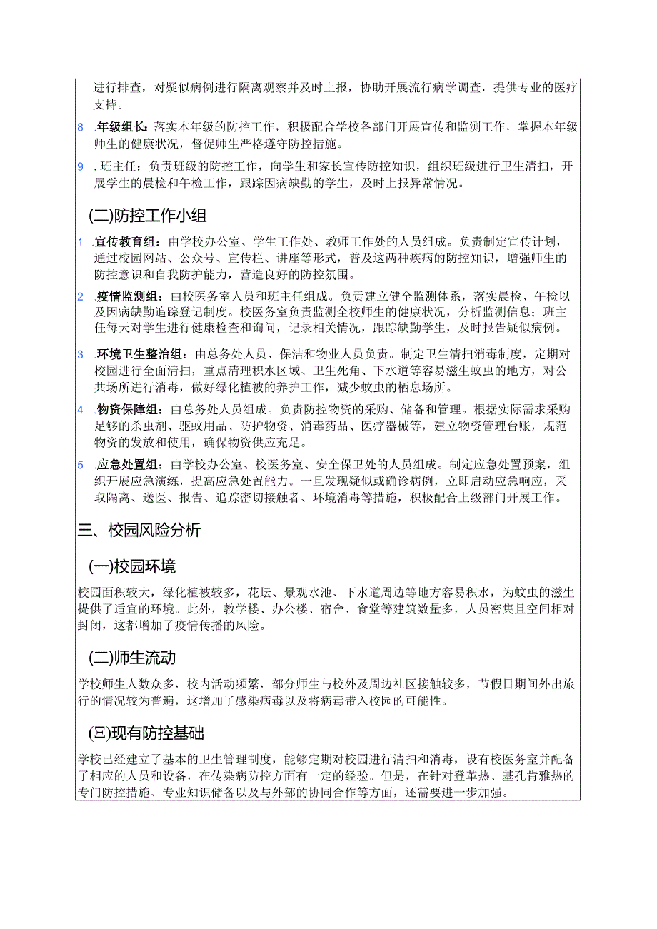 中小学校防登革热、基孔肯雅热预案 .docx_第2页
