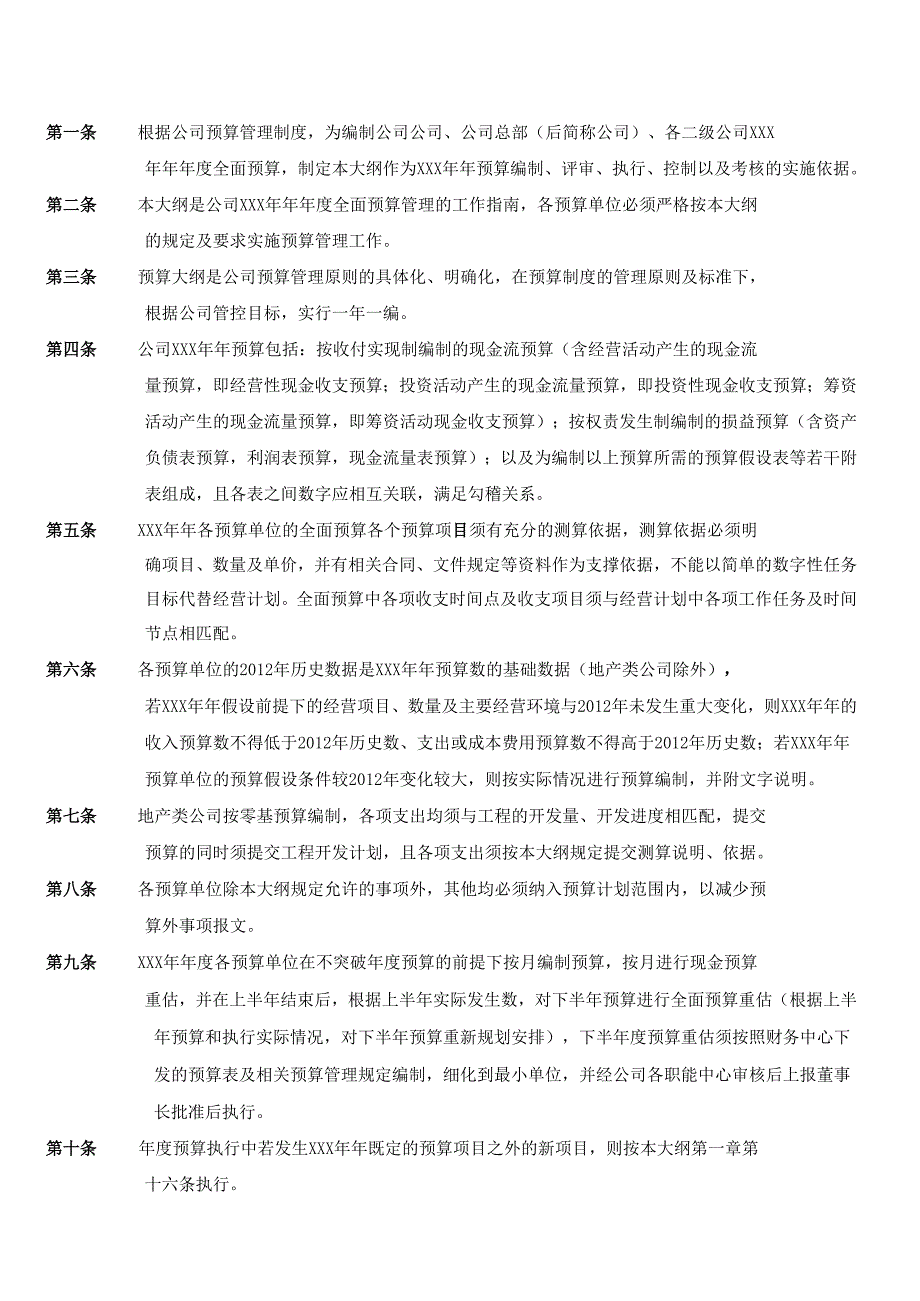 年度全面预算大纲.docx_第2页
