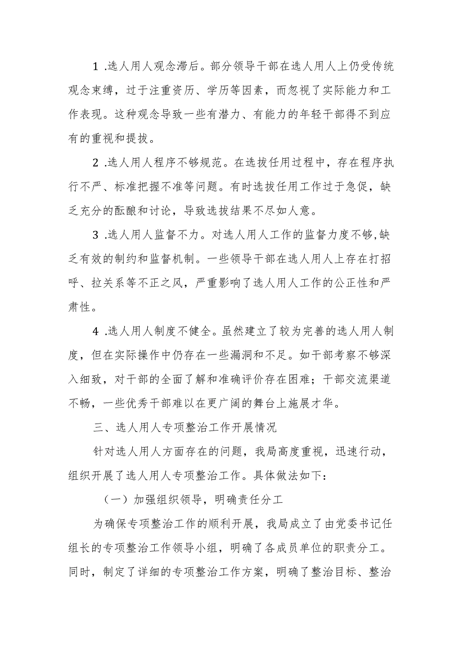 某区税务局党委书记关于选人用人专项整治的党性分析报告.docx_第2页