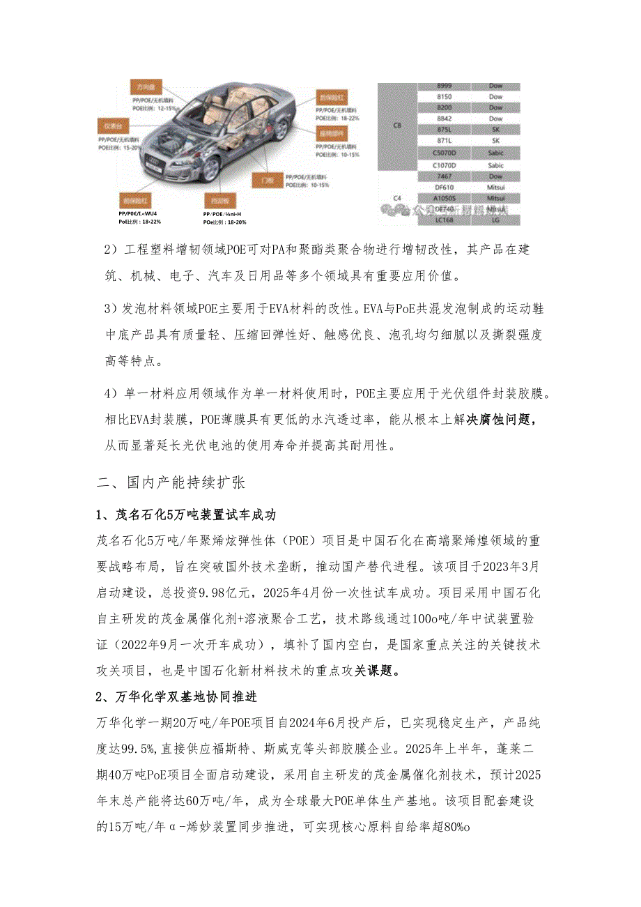 聚烯烃弹性体已成投资热点国内拟在建POE项目汇总.docx_第2页
