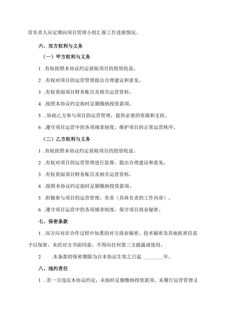 共同投资协议范文模板.docx_第3页