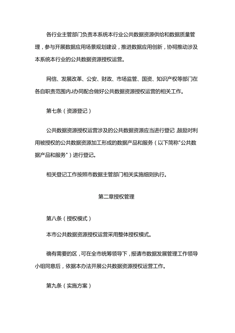上海市公共数据资源授权运营管理办法.docx_第3页