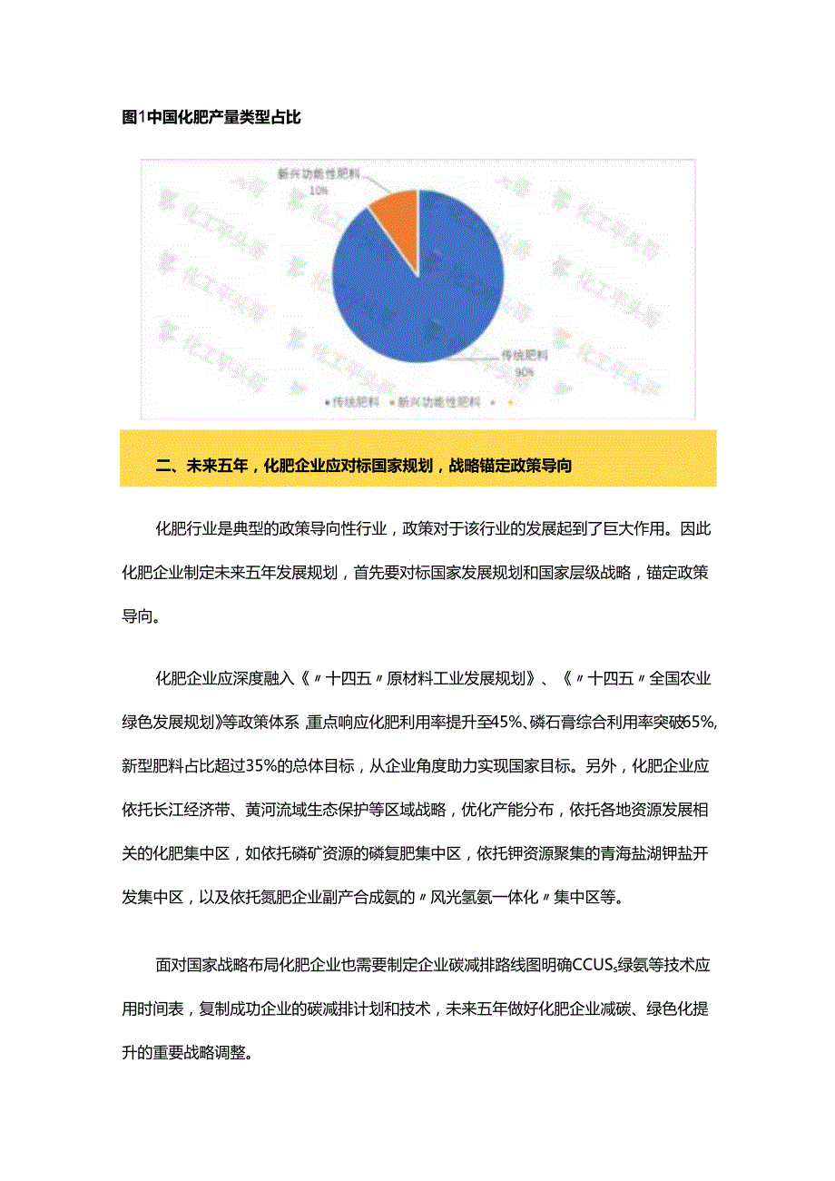 化肥企业 “十五五”发展规划制定分析及建议.docx_第2页
