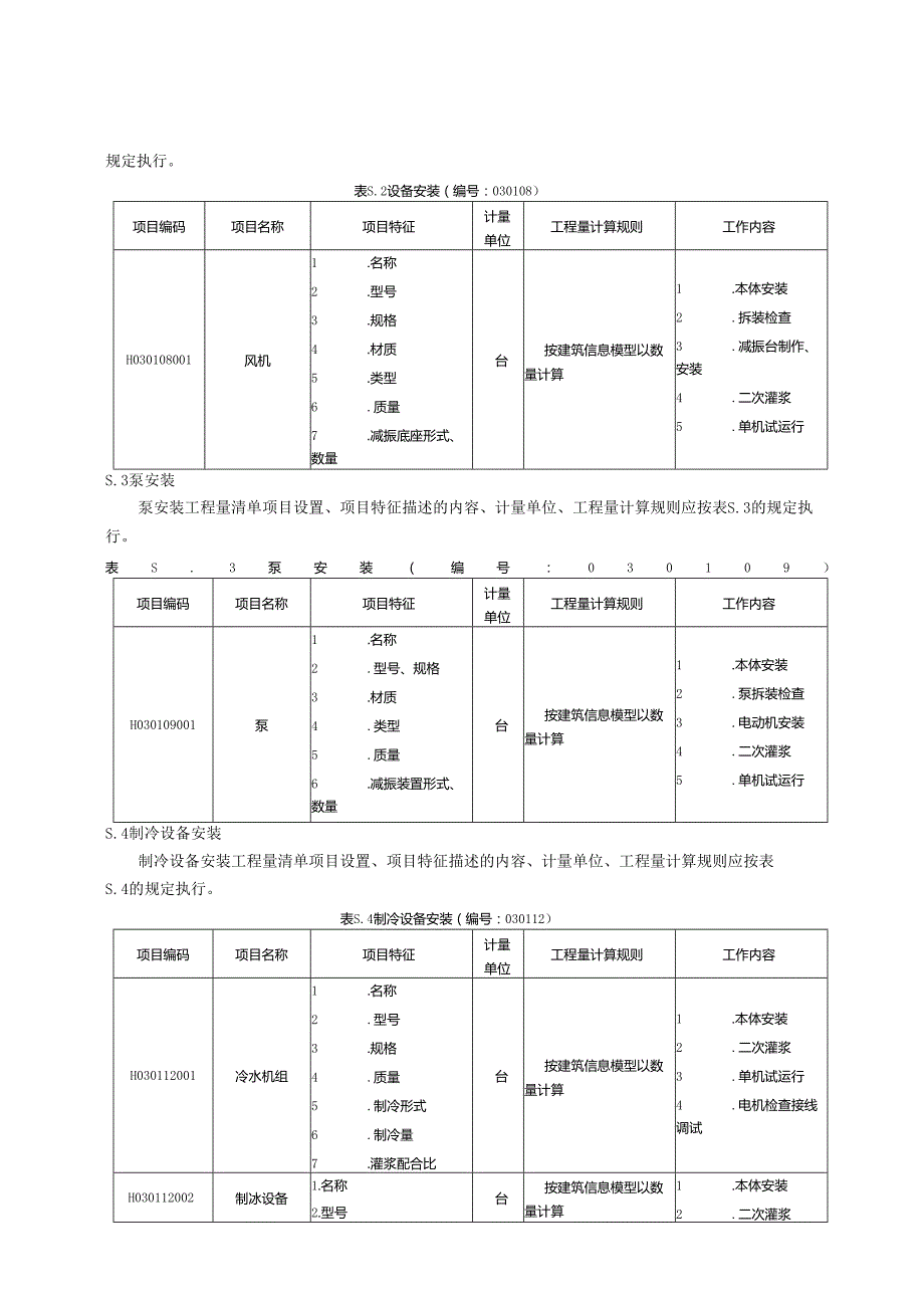 湖北省民用建筑信息模型工程量计算-机械设备安装工程.docx_第2页