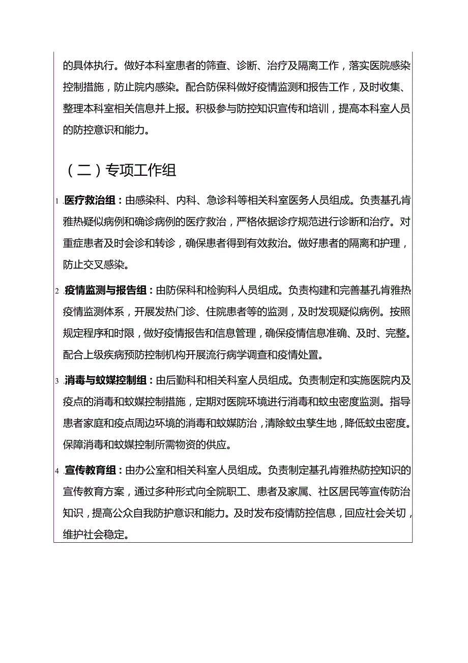 关于XX乡镇卫生院基孔肯雅热防控应急预案（模板）.docx_第3页