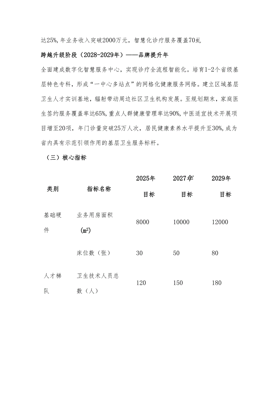 社区卫生服务中心“十五五”（2025-2029年）发展规划.docx_第3页