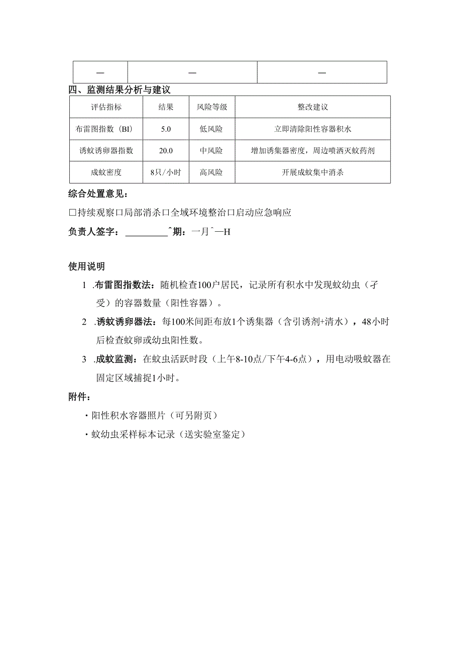 蚊媒密度监测记录表.docx_第2页