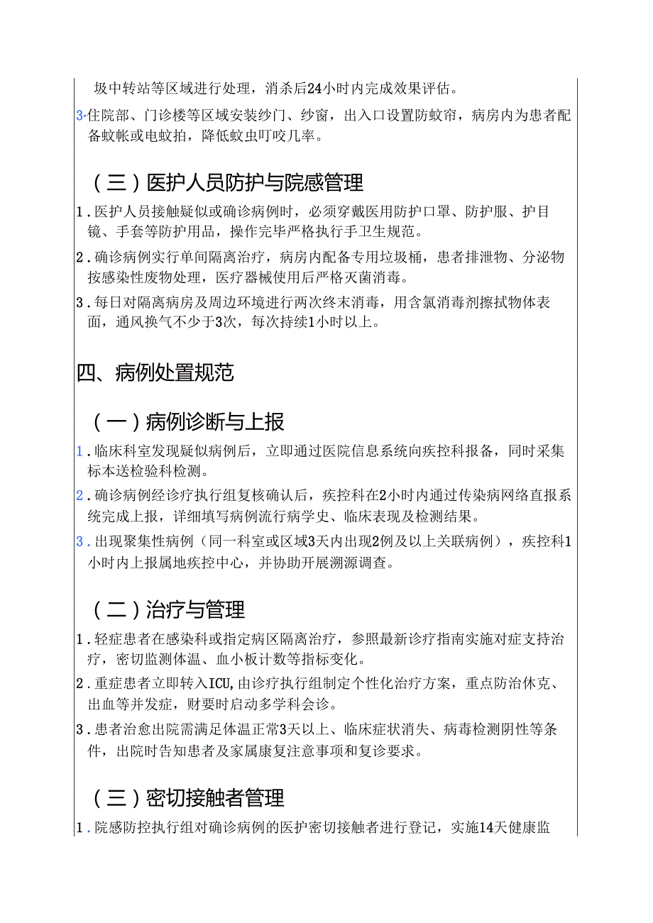 关于医院卫生院防登革热、基孔肯雅热预案（最新版）.docx_第3页