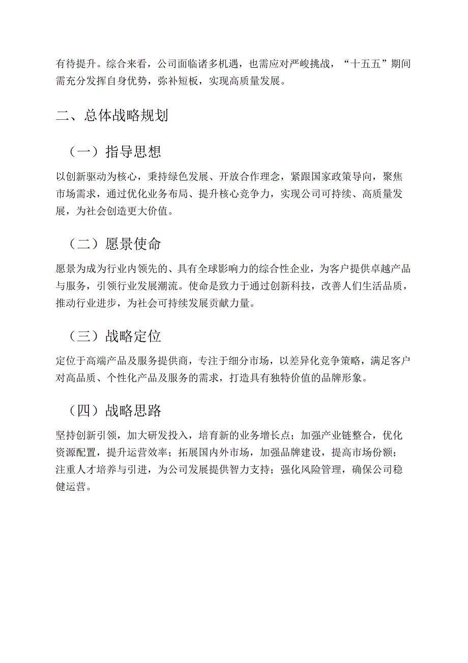 公司中长期十五五发展规划（2026-2030）.docx_第2页