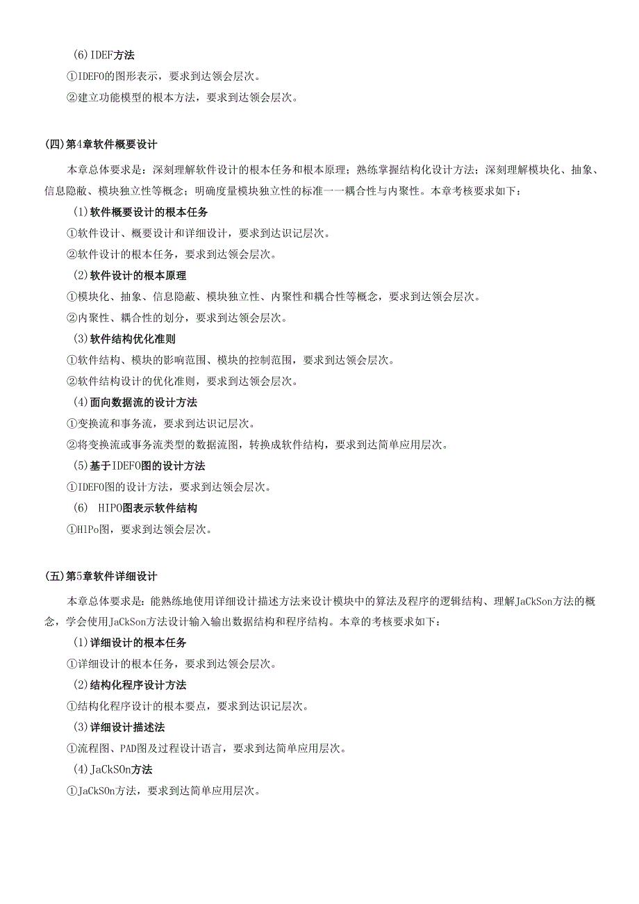 软件工程学自考考纲.docx_第3页