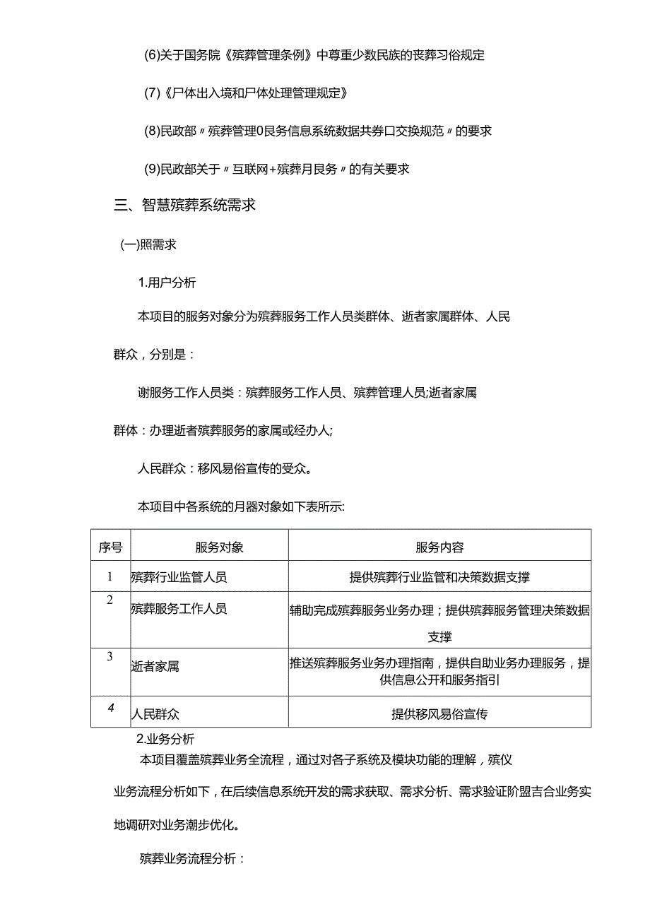 智慧殡葬综合管理服务系统采购项目采购需求.docx_第2页