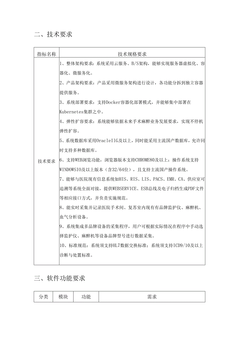 XX市XX医院手麻系统项目采购需求.docx_第2页