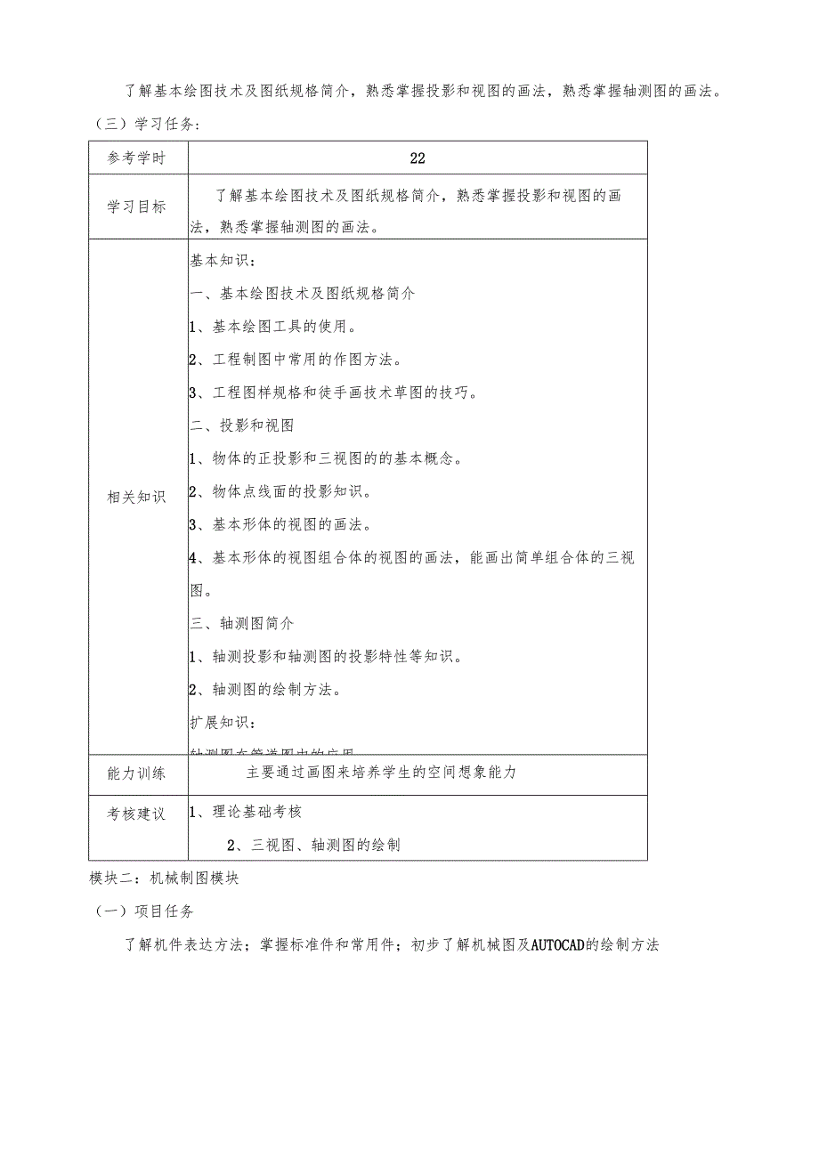 《化工制图》课程标准.docx_第2页