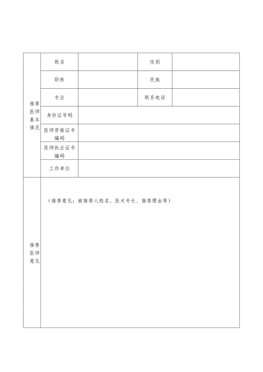 中医医术确有专长人员医师资格考核申请表（多年实践人员）.docx_第3页