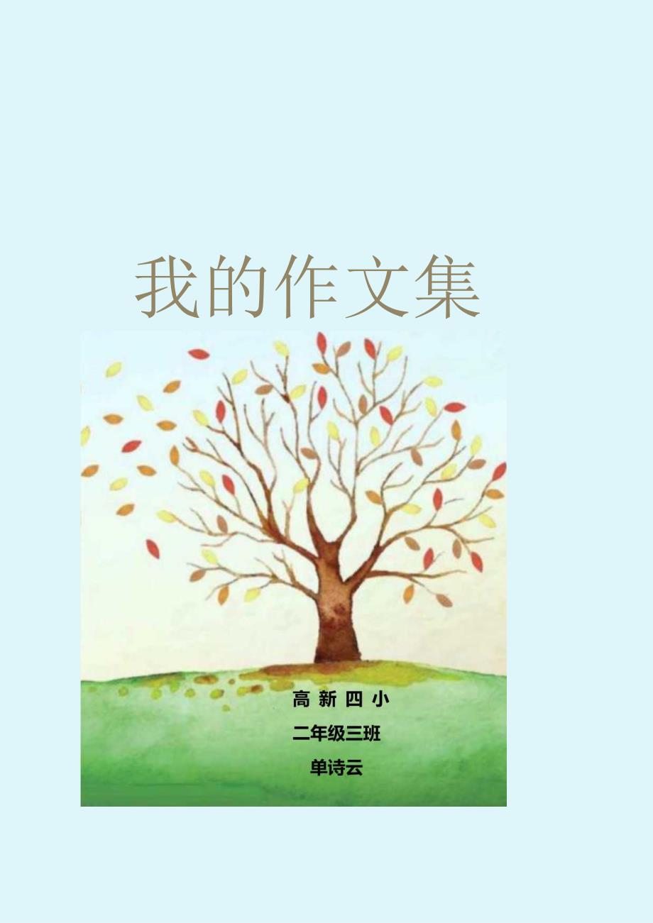 单诗云作文集.docx_第1页