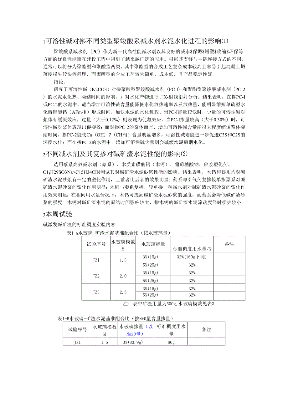 可溶性碱对掺不同类型聚羧酸系减水剂水泥水化进程的影响.docx_第1页