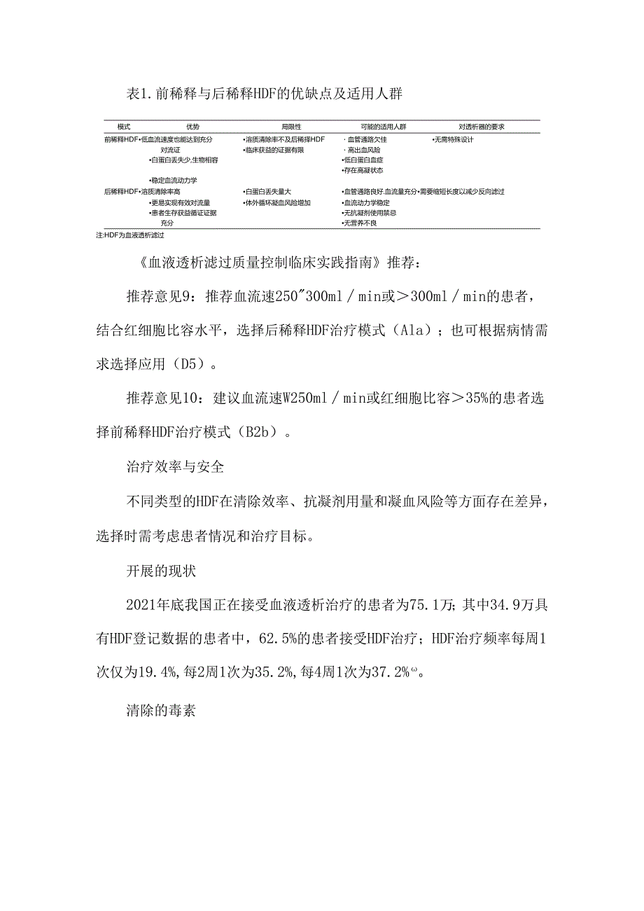 获得最大HDF置换液量的技术方法.docx_第2页