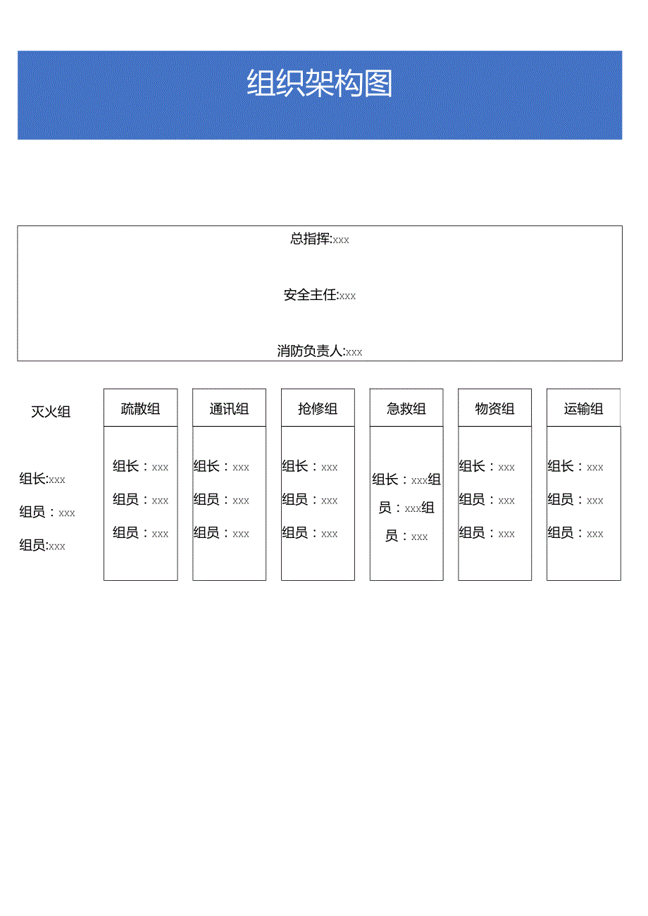 消防组织架构图.docx_第1页