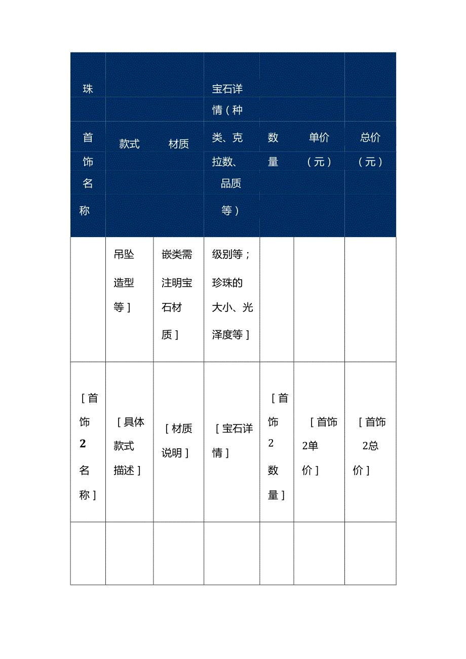 商贸公司珠宝首饰销售合同.docx_第3页