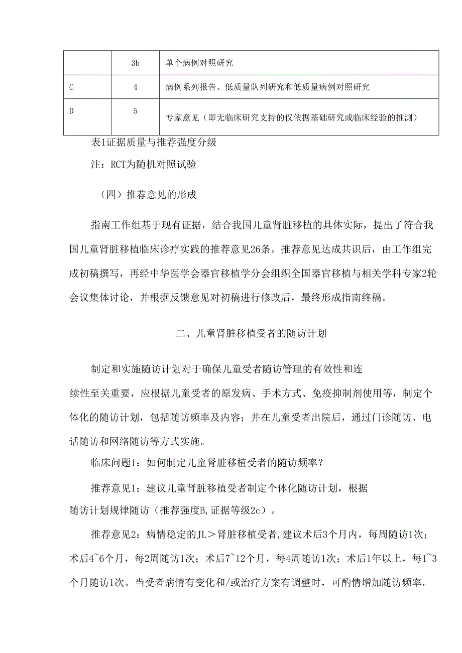 儿童肾脏移植受者随访管理指南.docx_第3页