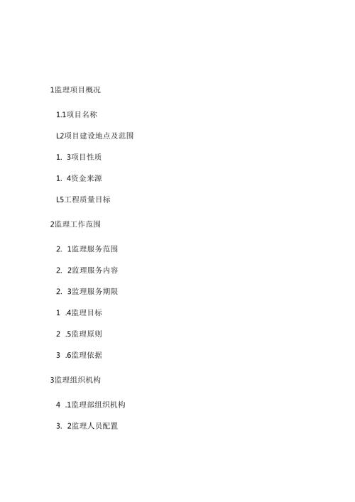 监理技术投标书范本 199页.docx