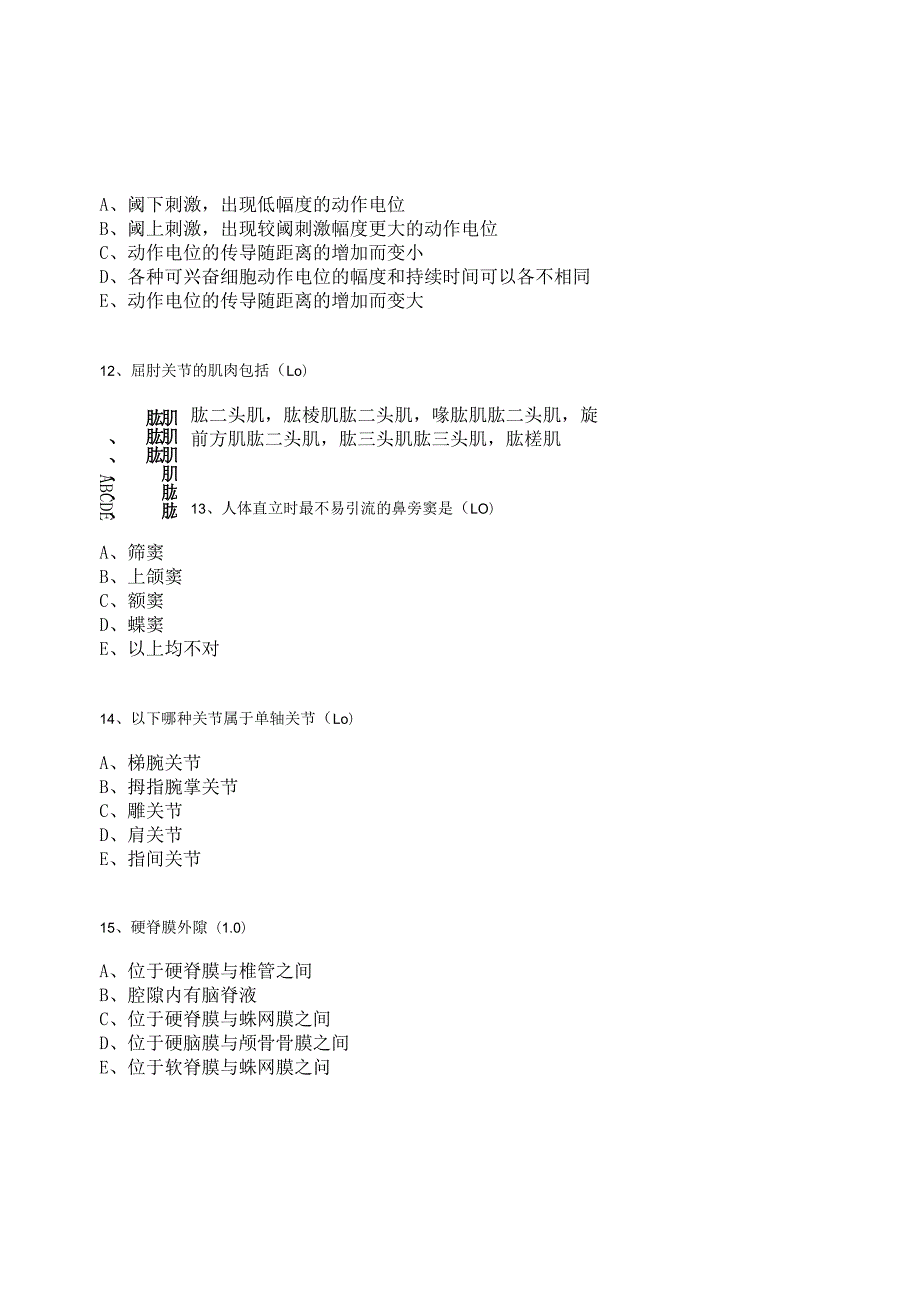 《康复治疗技术综合技能培训》题库.docx_第2页
