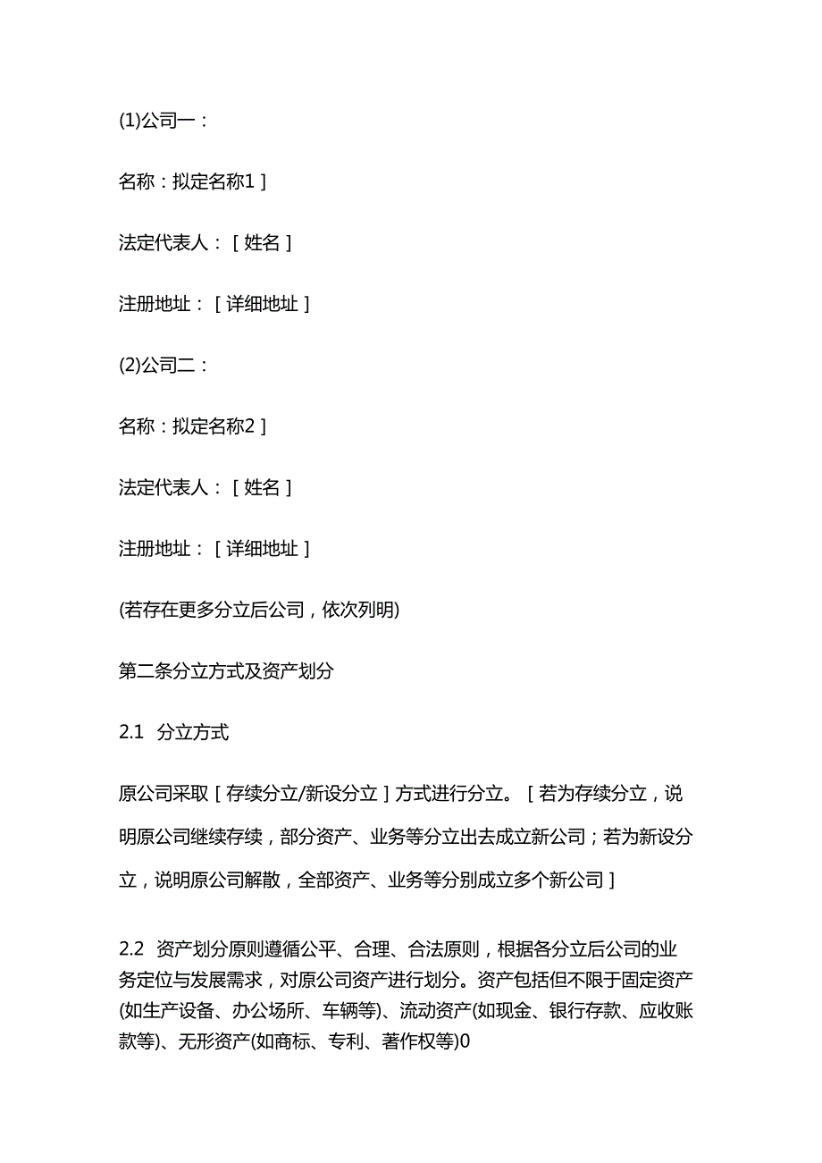 电动车公司分立合同.docx_第2页