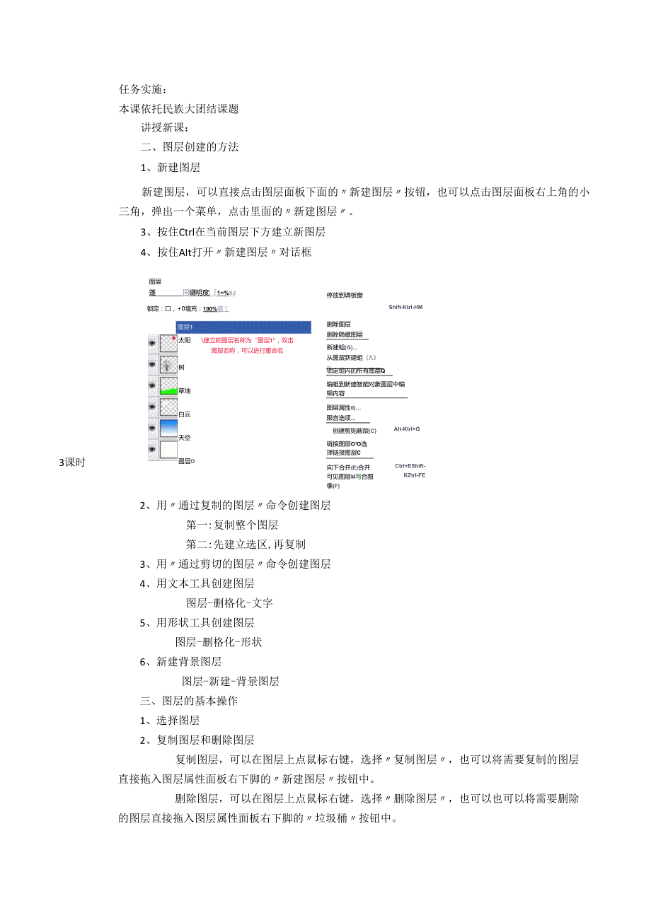《数字图像处理》课教学设计方案——图层的应用-2-民族大团结.docx_第2页